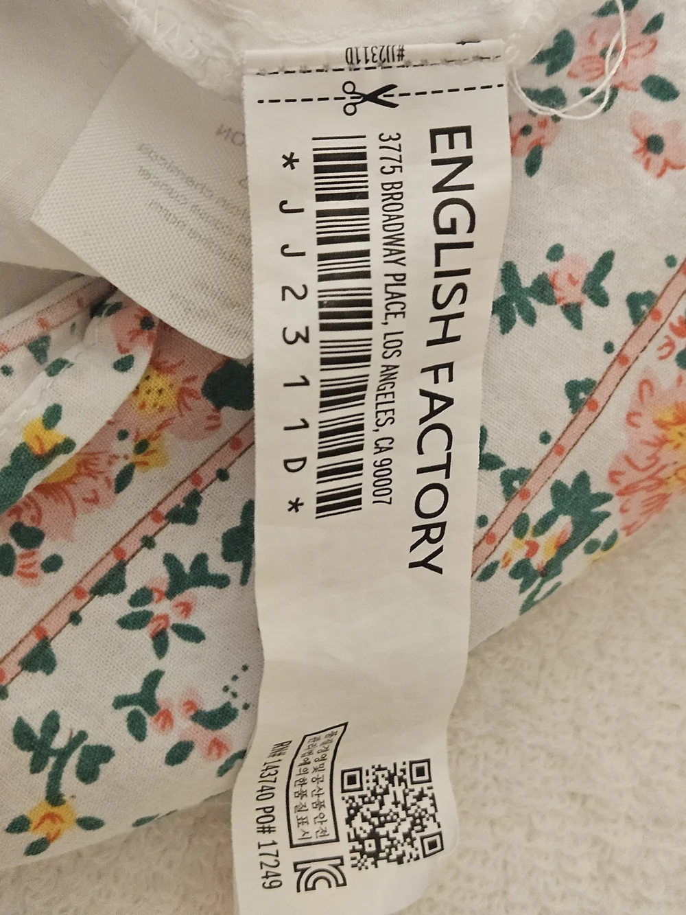 Tuckernuck Hyacinth House Lupine Floral Maxi Dress Size Large